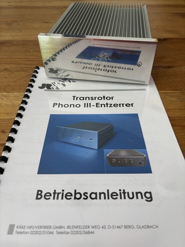 Transrotor phono iii high - phono,